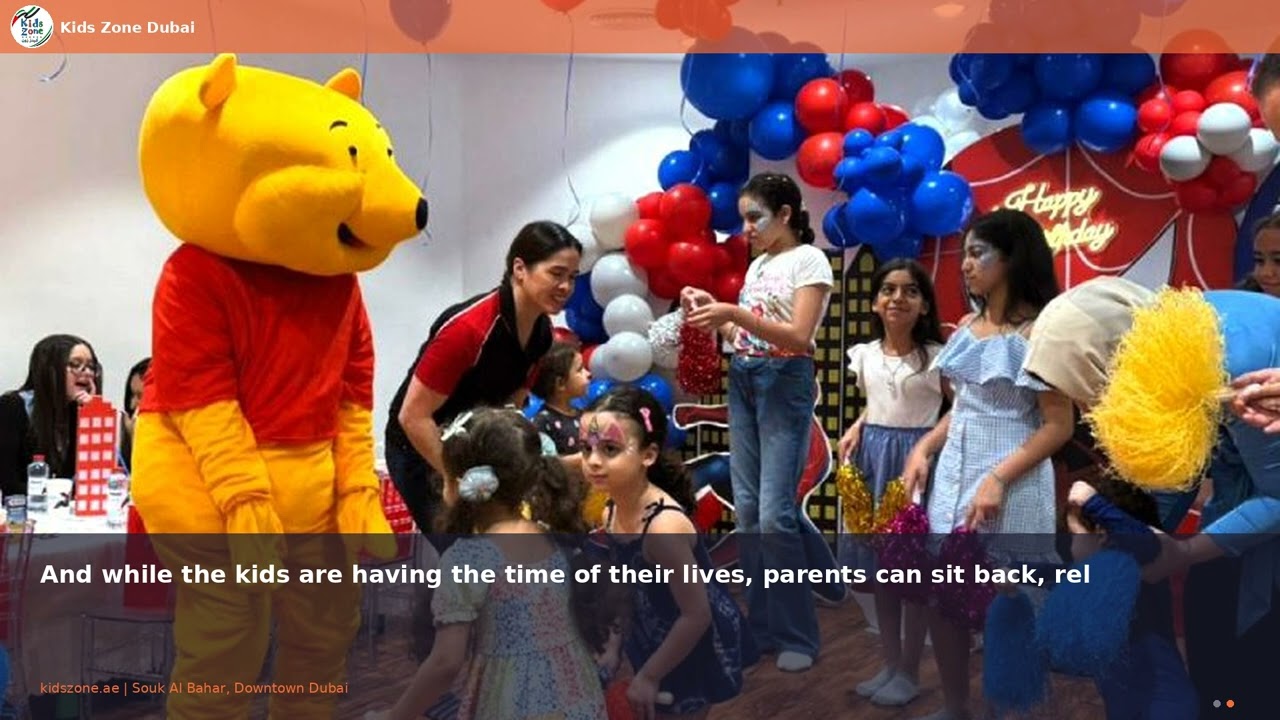 Best Indoor Play Area Dubai | Kids Zone Downtown