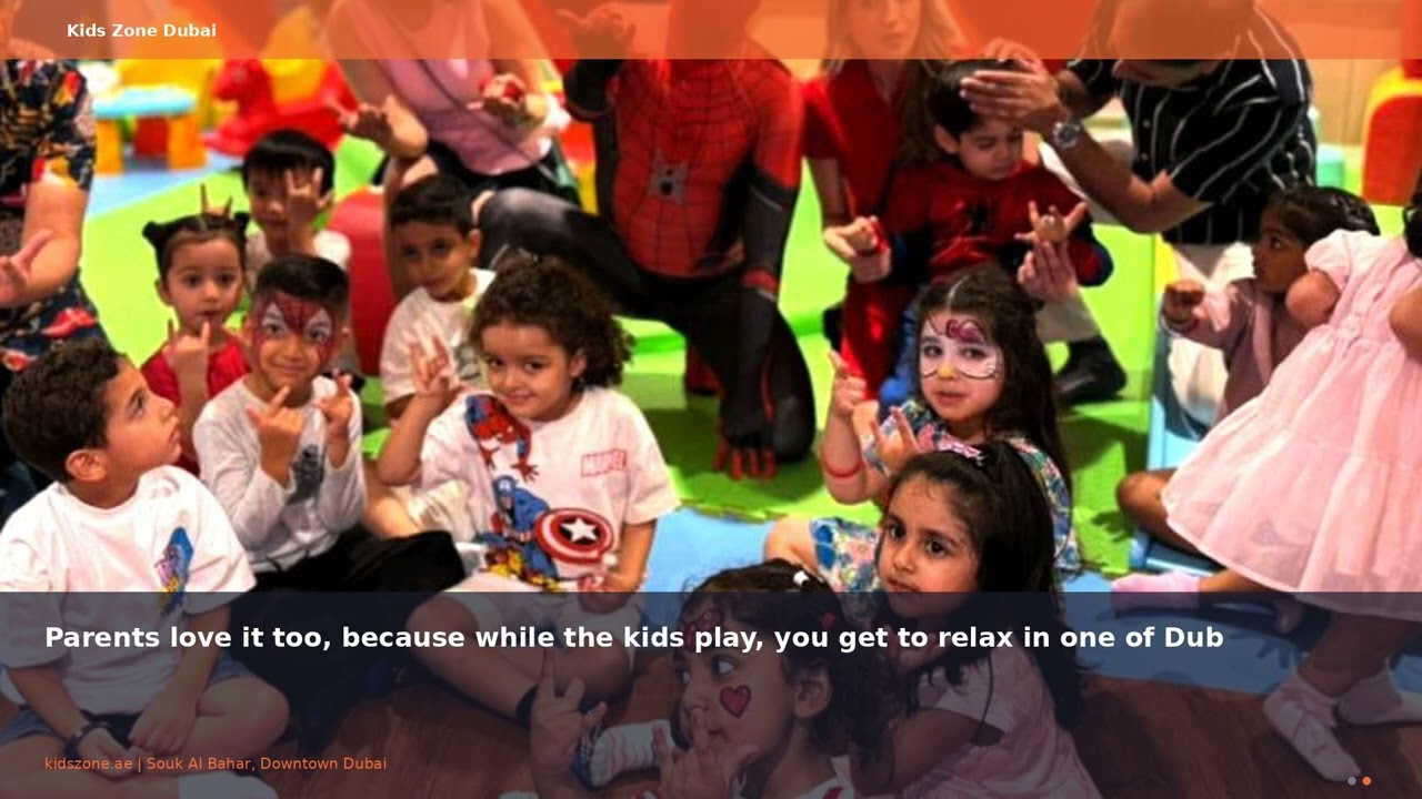 Best Kids Play Area Dubai | Kids Zone at Souk Al Bahar