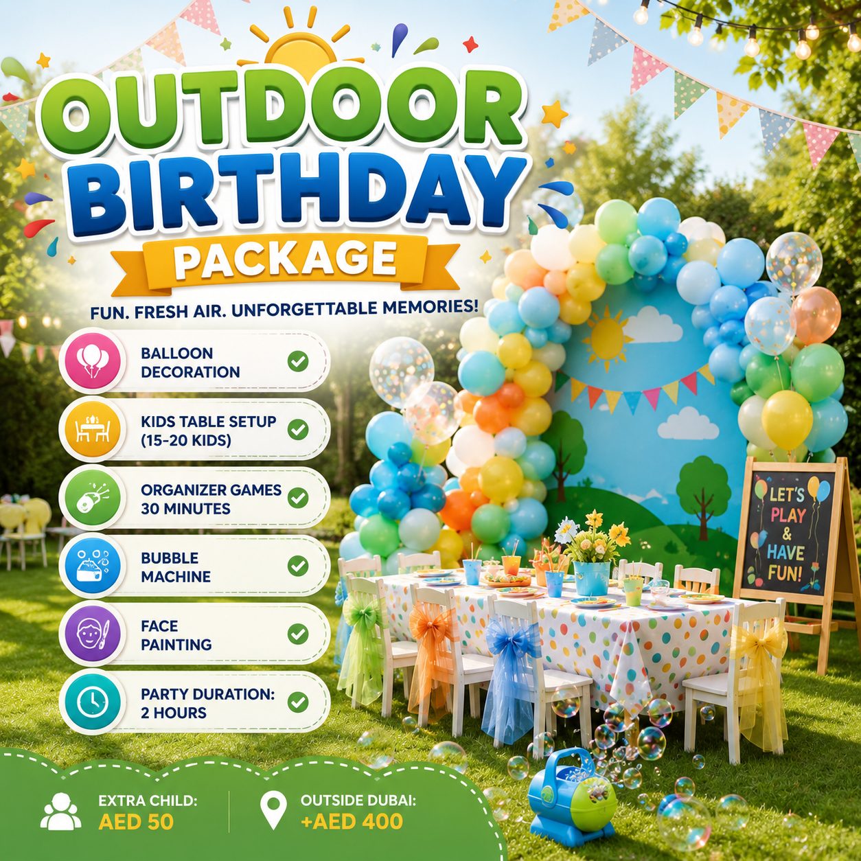 Bouncy Castle Birthday Party Ideas for Dubai Kids