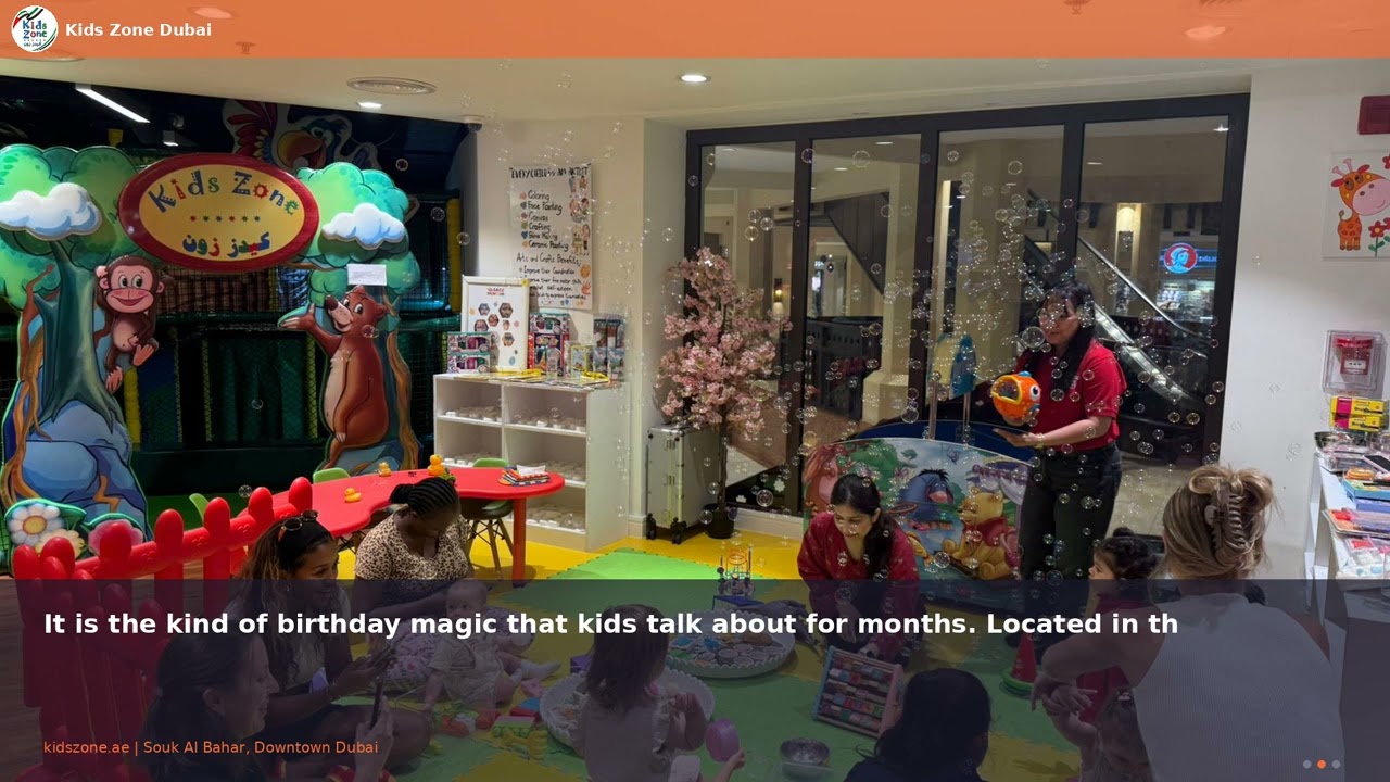 Girls Birthday Party Dubai: Messy Play at Kids Zone