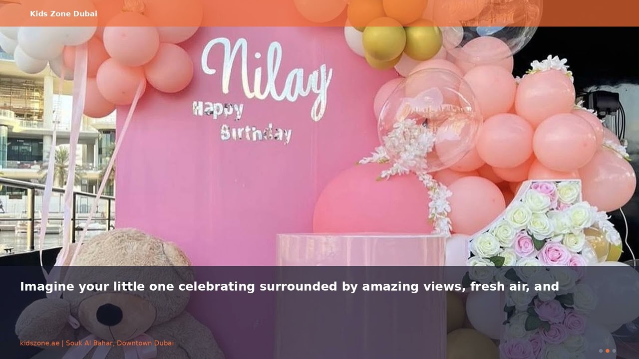Outdoor Kids Party Packages Dubai: Plan the Perfect Birthday