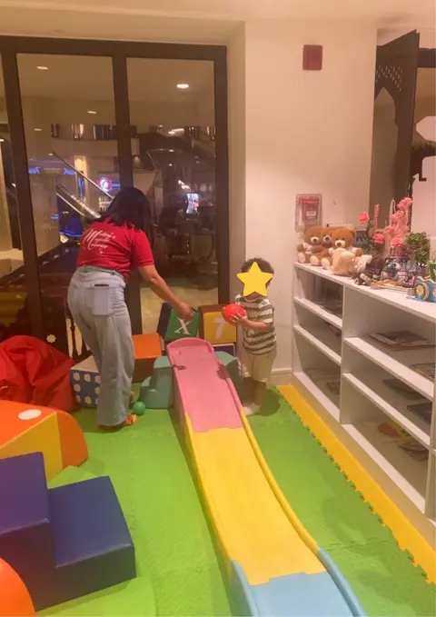 Drop and Shop facility at Kids Zone