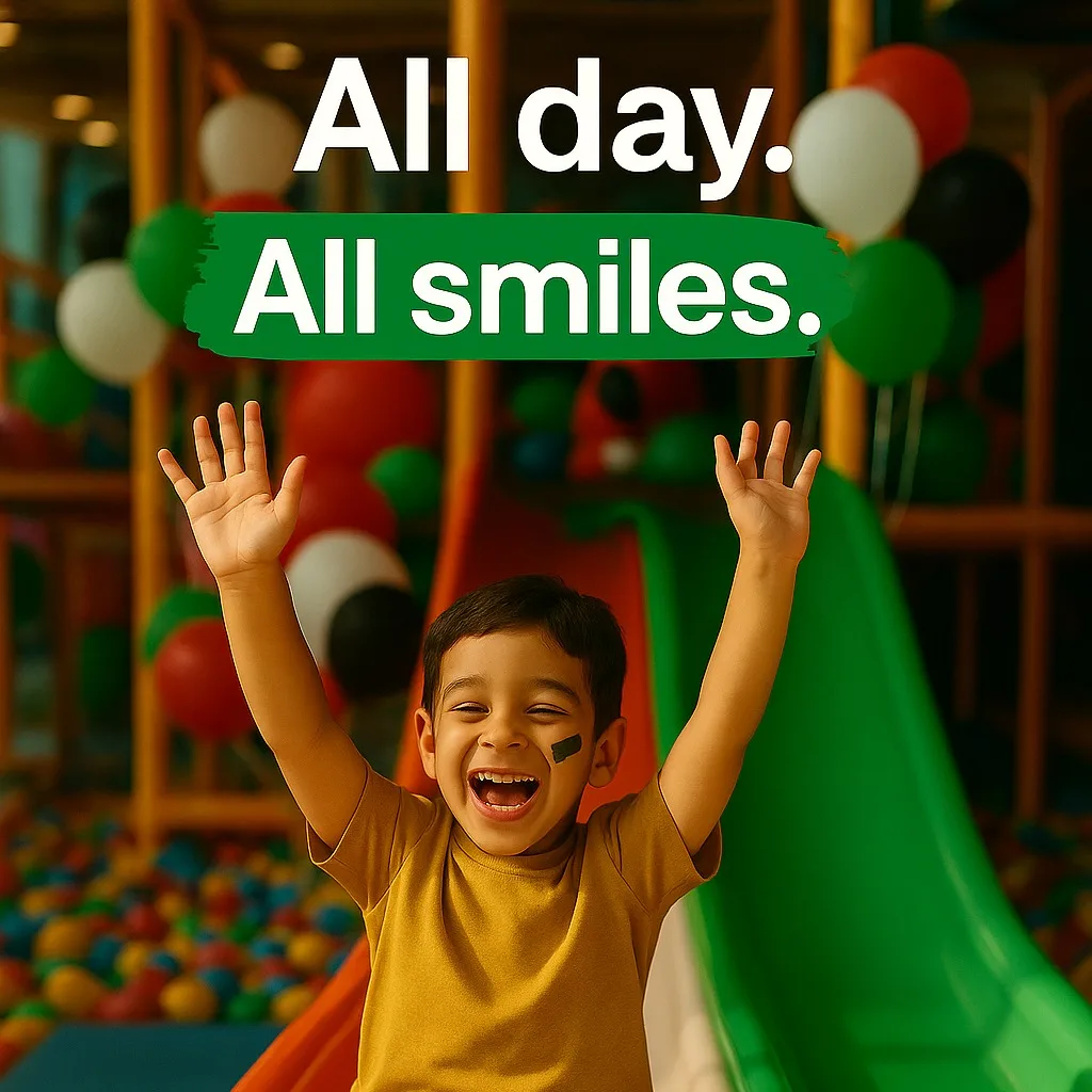 UAE National Day Family Day Pass at Kids Zone Dubai