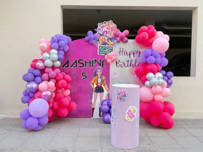 Bouncy castle birthday party Dubai 9