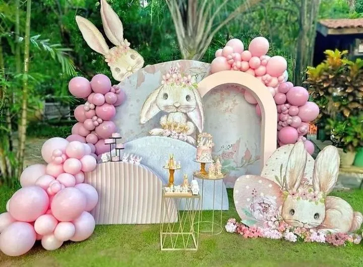 Easter party decoration by Kids Zone Dubai