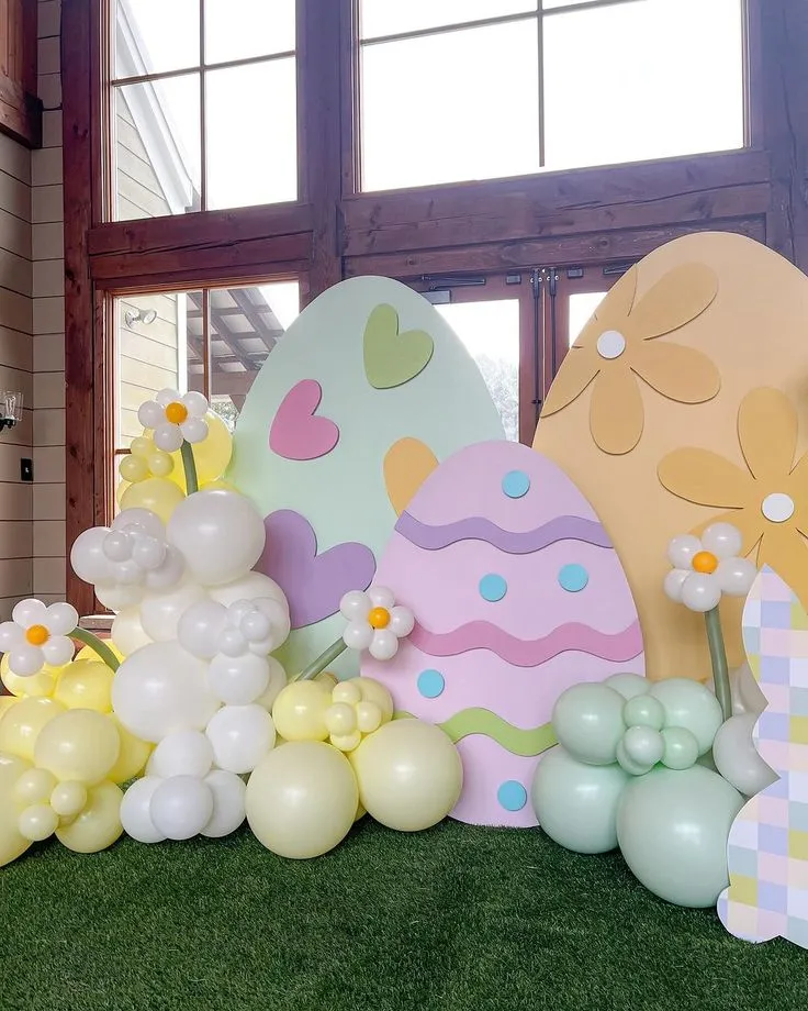 Easter party decoration by Kids Zone Dubai