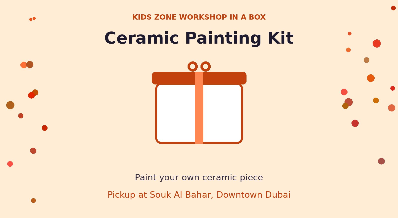 Ceramic Painting Kit