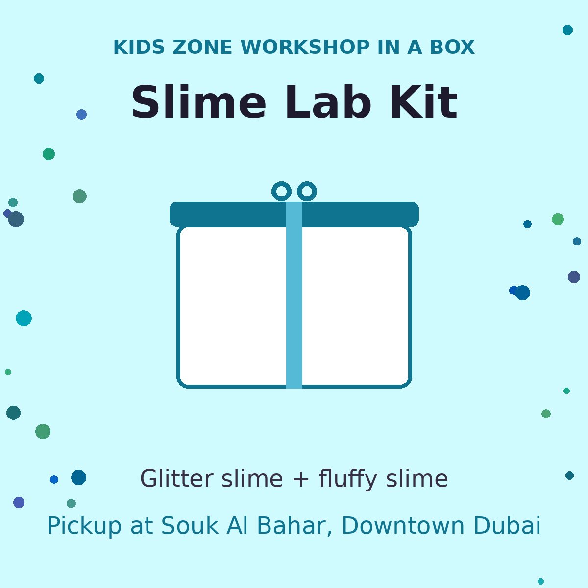 Slime Lab Kit: slime kit, slime making kit, DIY slime and fluffy slime at Kids Zone Dubai