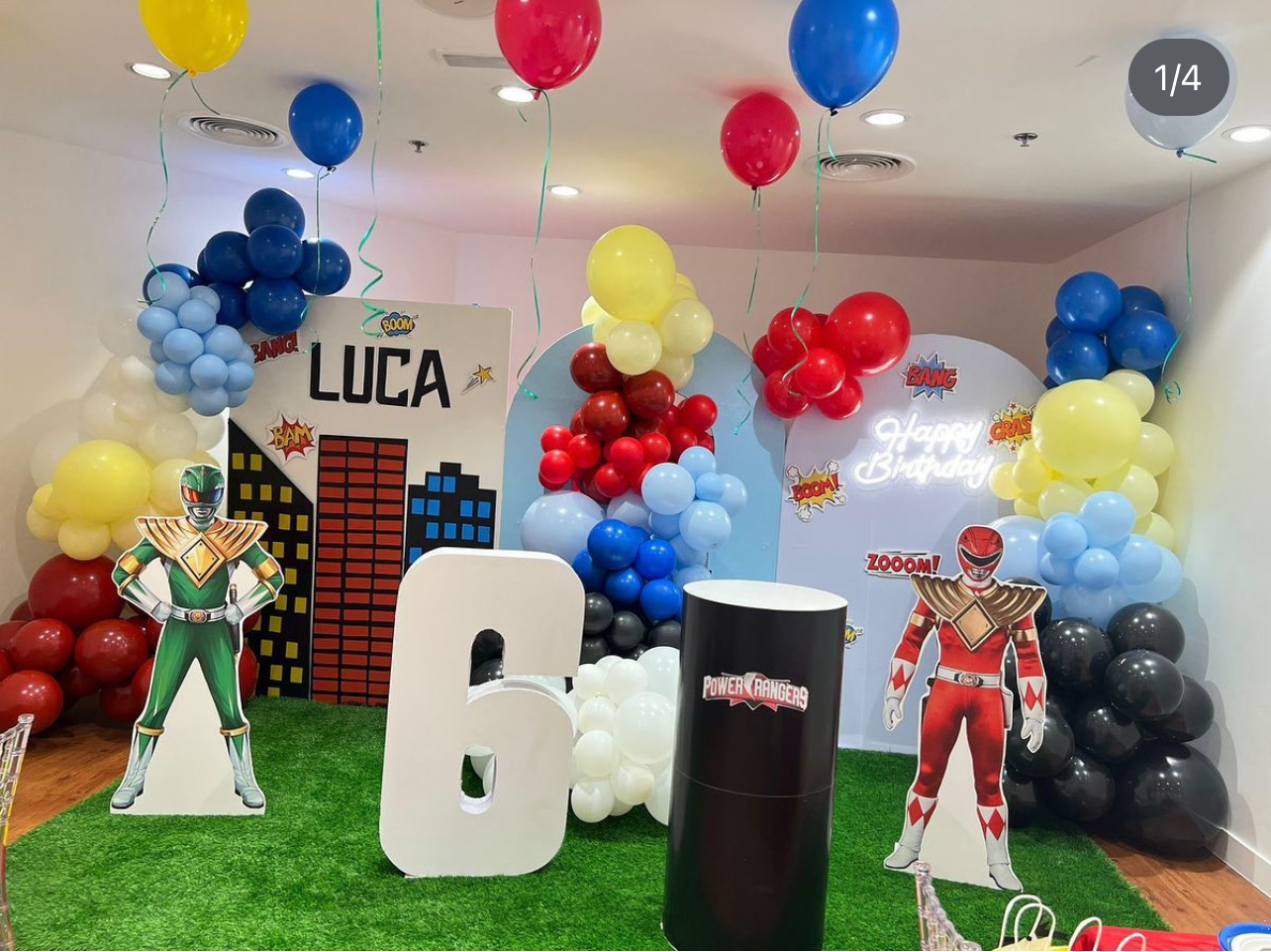 Luca theme birthday party Dubai