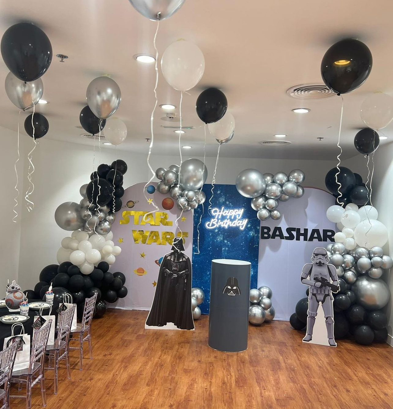 Star Wars theme birthday party Dubai