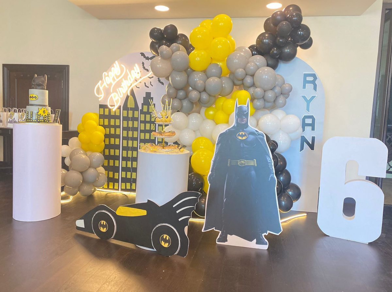 Batman theme birthday party Dubai