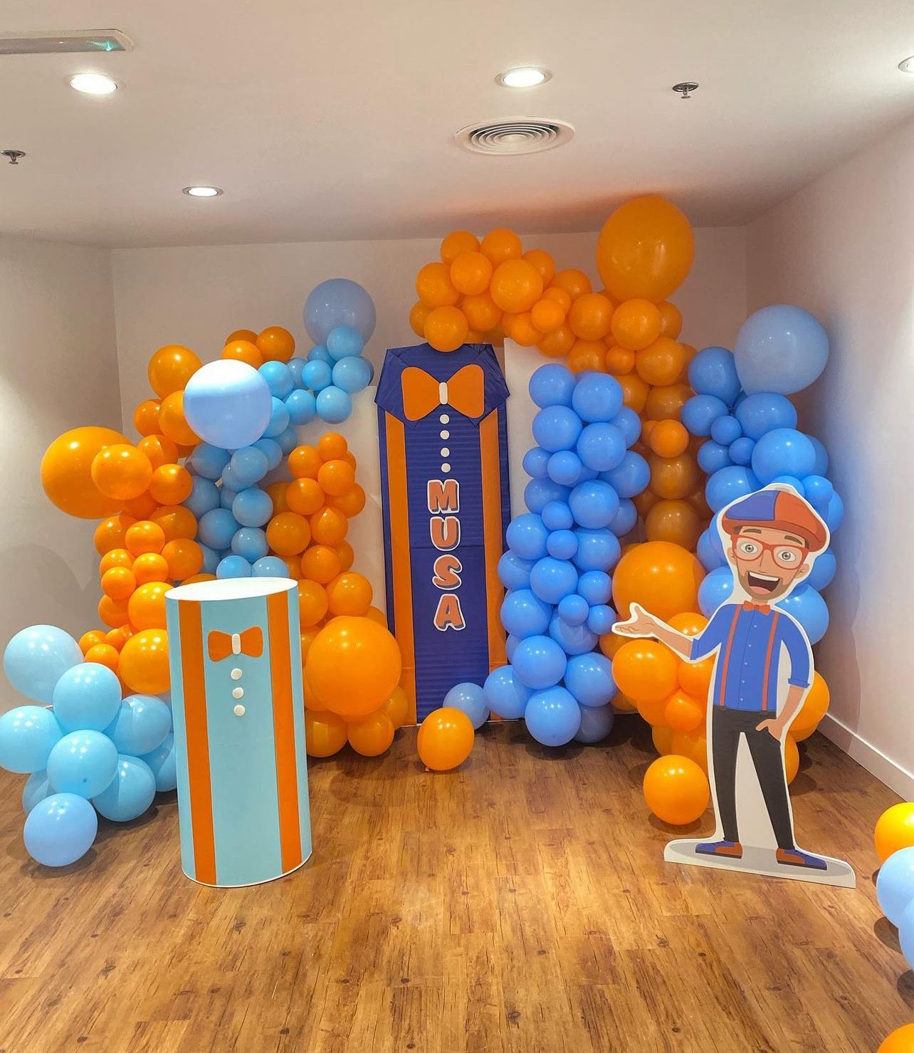 Blippi theme birthday party Dubai