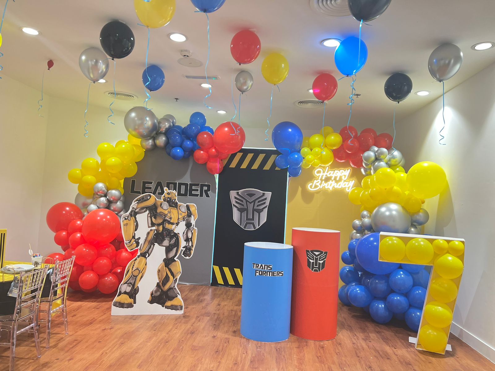 Transformer theme birthday party Dubai