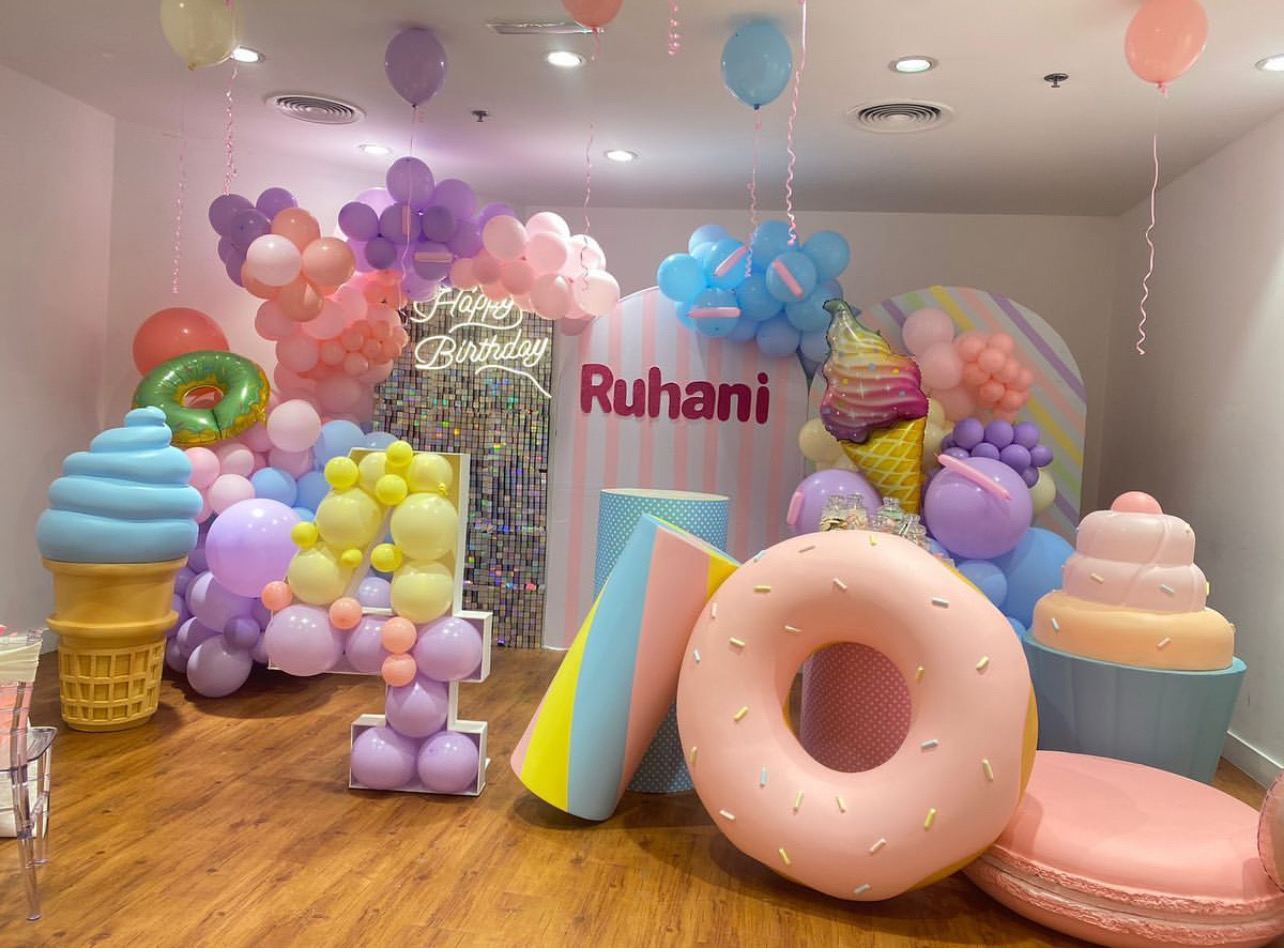 Candy Land theme birthday party Dubai
