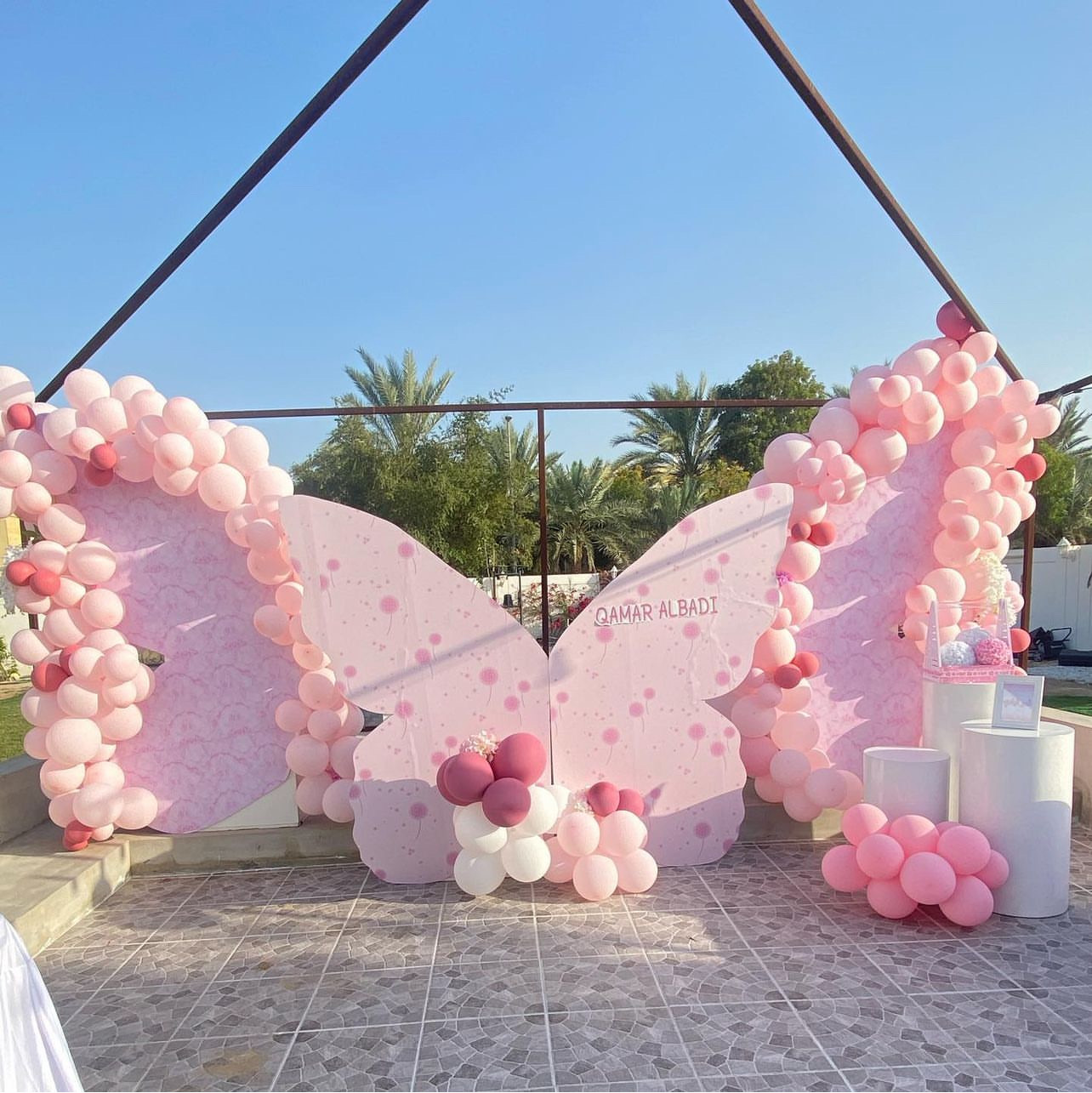 Butterfly theme birthday party Dubai