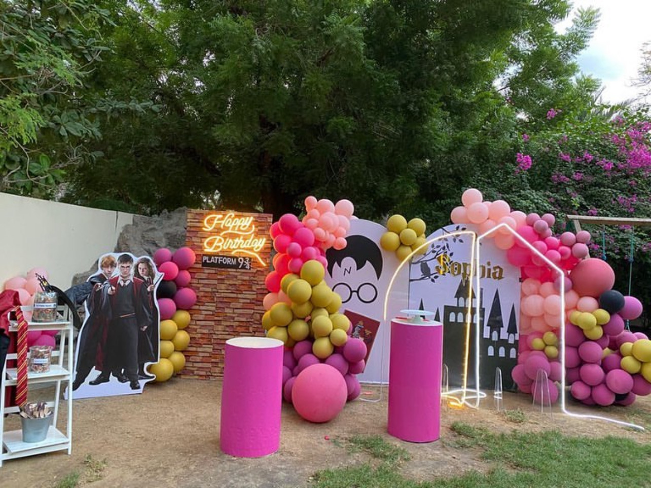 Harry Potter theme birthday party Dubai