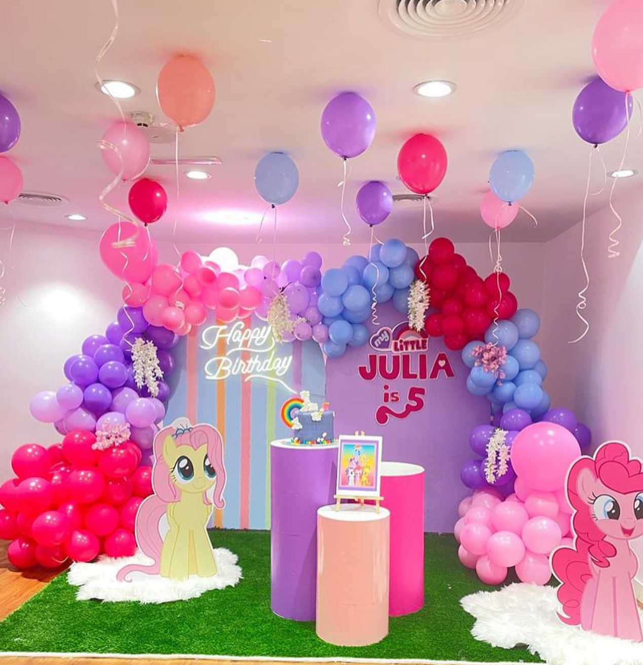 Little Pony theme birthday party Dubai