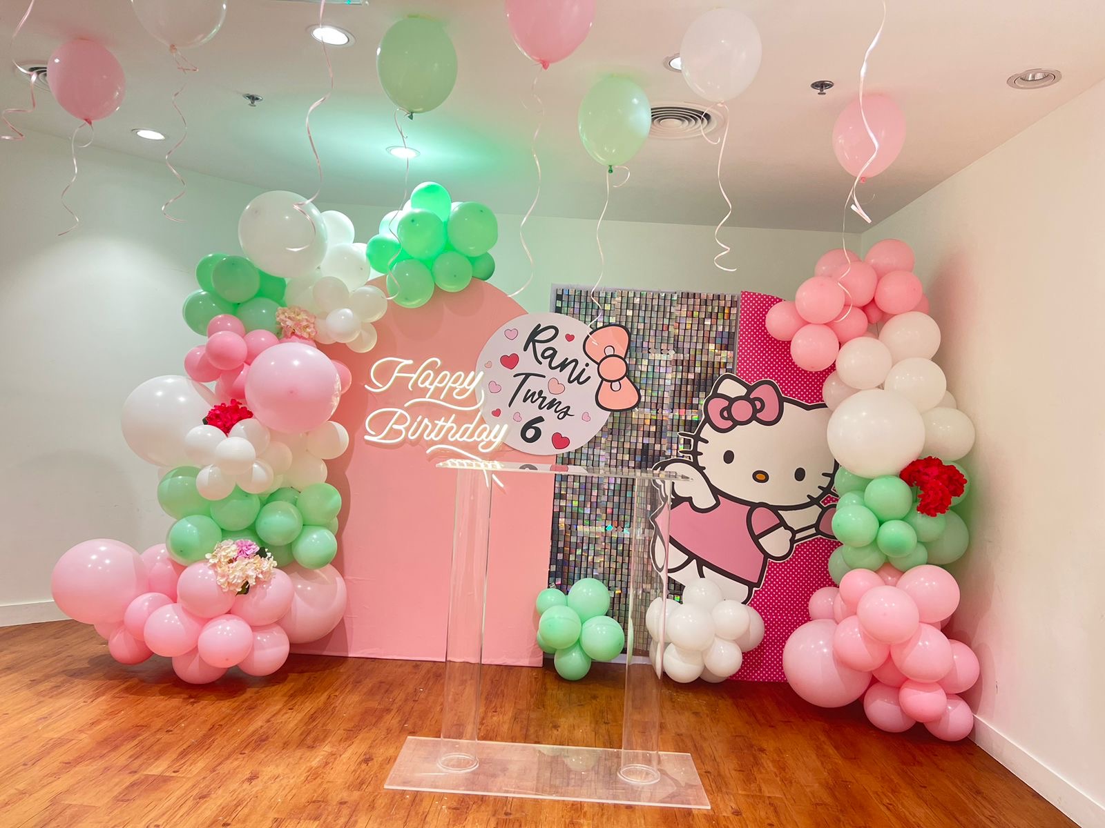 Hello Kitty theme birthday party Dubai