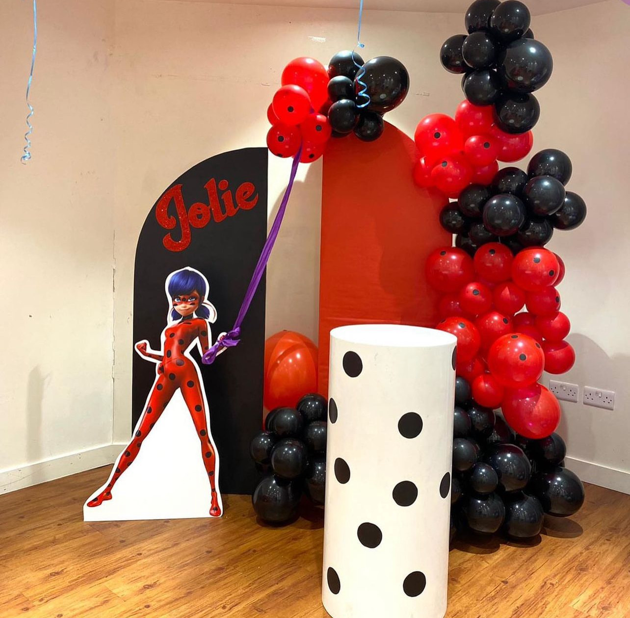 Ladybug theme birthday party Dubai