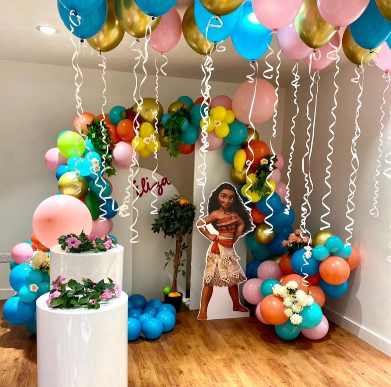 Moana theme birthday party Dubai